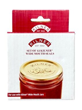 Kilner Wide Mouth Jar Seals - Set Of 12